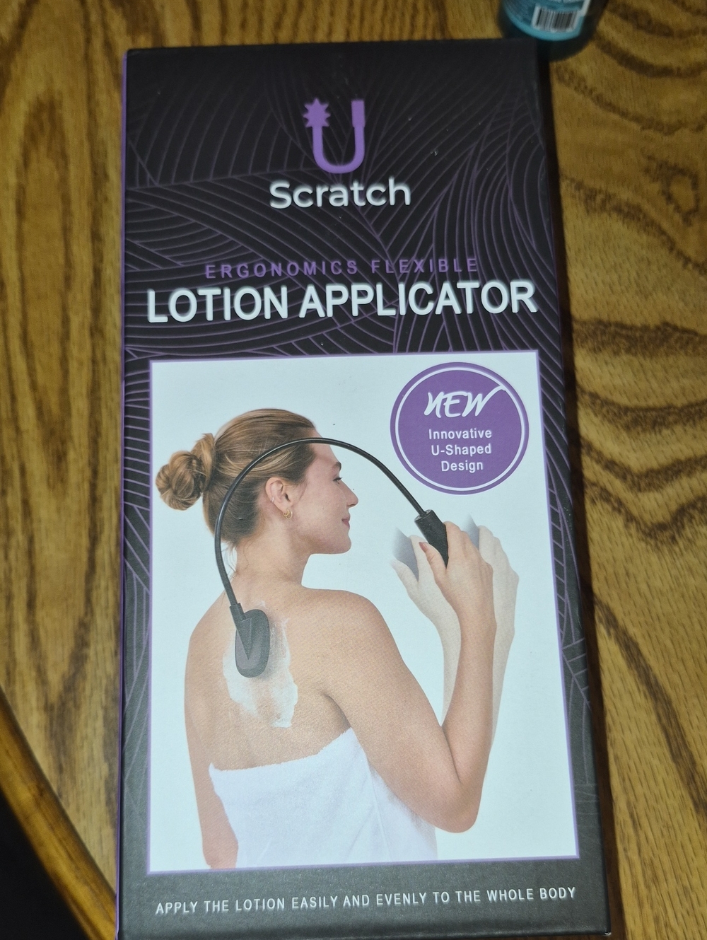 Ergonomics Flexible Lotion Applicator — Purple Nwt